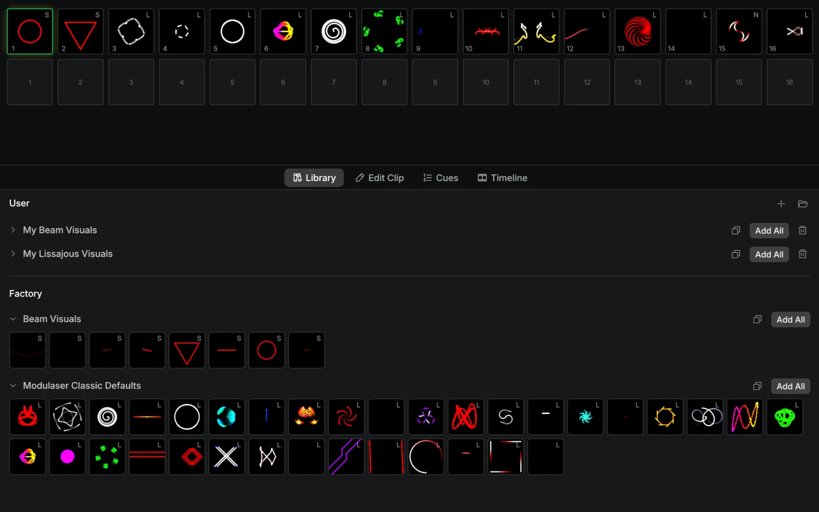 Clip Library